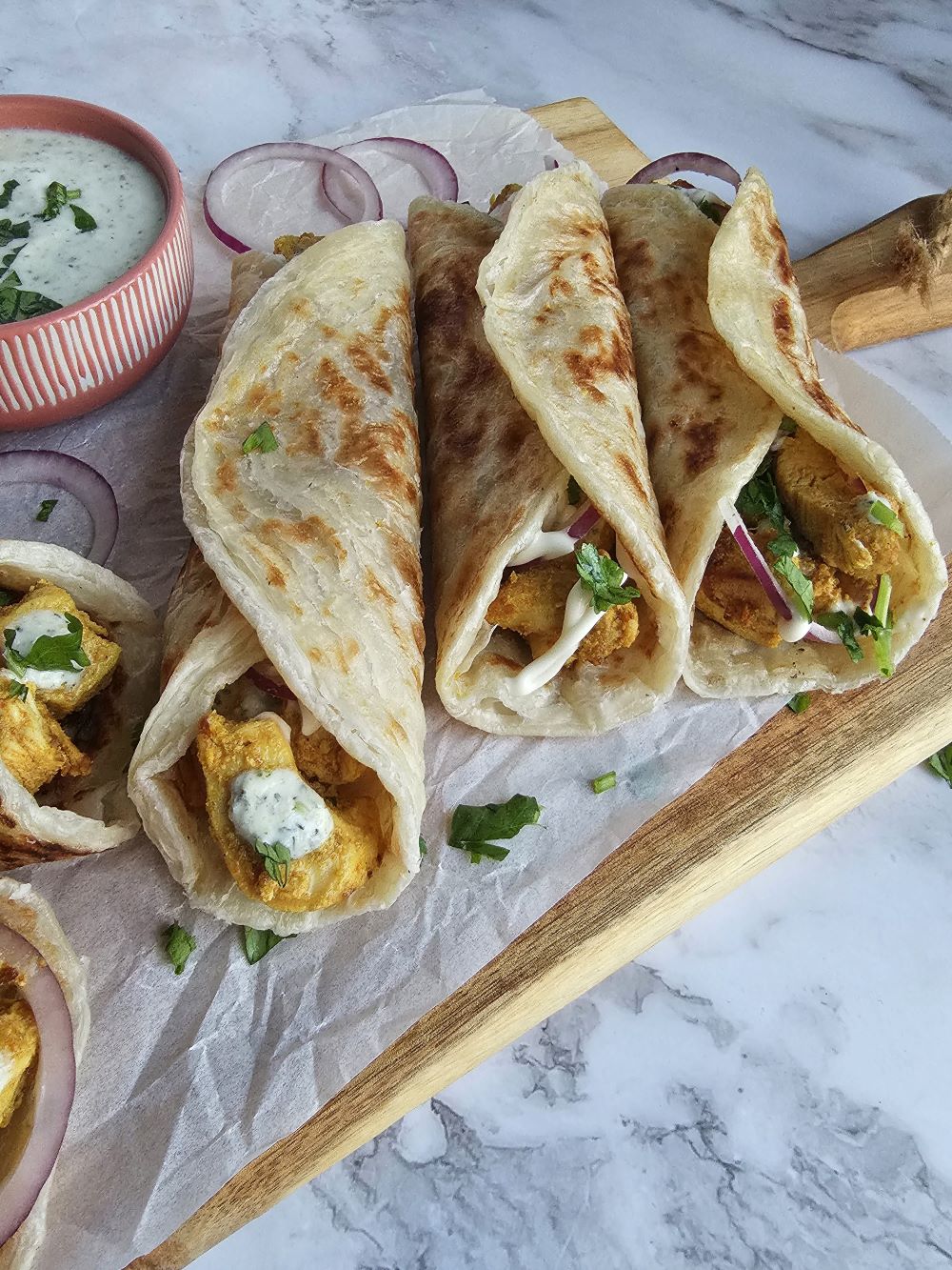 Chicken Pratha Roll